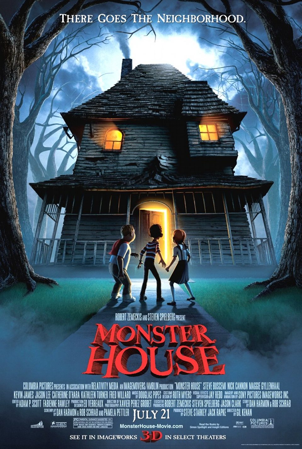 Cartel de Monster House - Estados Unidos