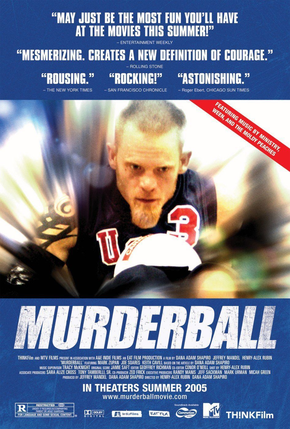 Cartel de Murderball - Estados Unidos