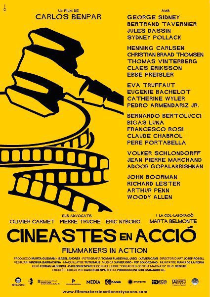 Cartel de Cineastas en acción - España