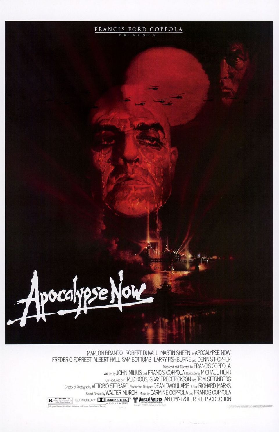 Cartel de Apocalypse Now - Estados Unidos