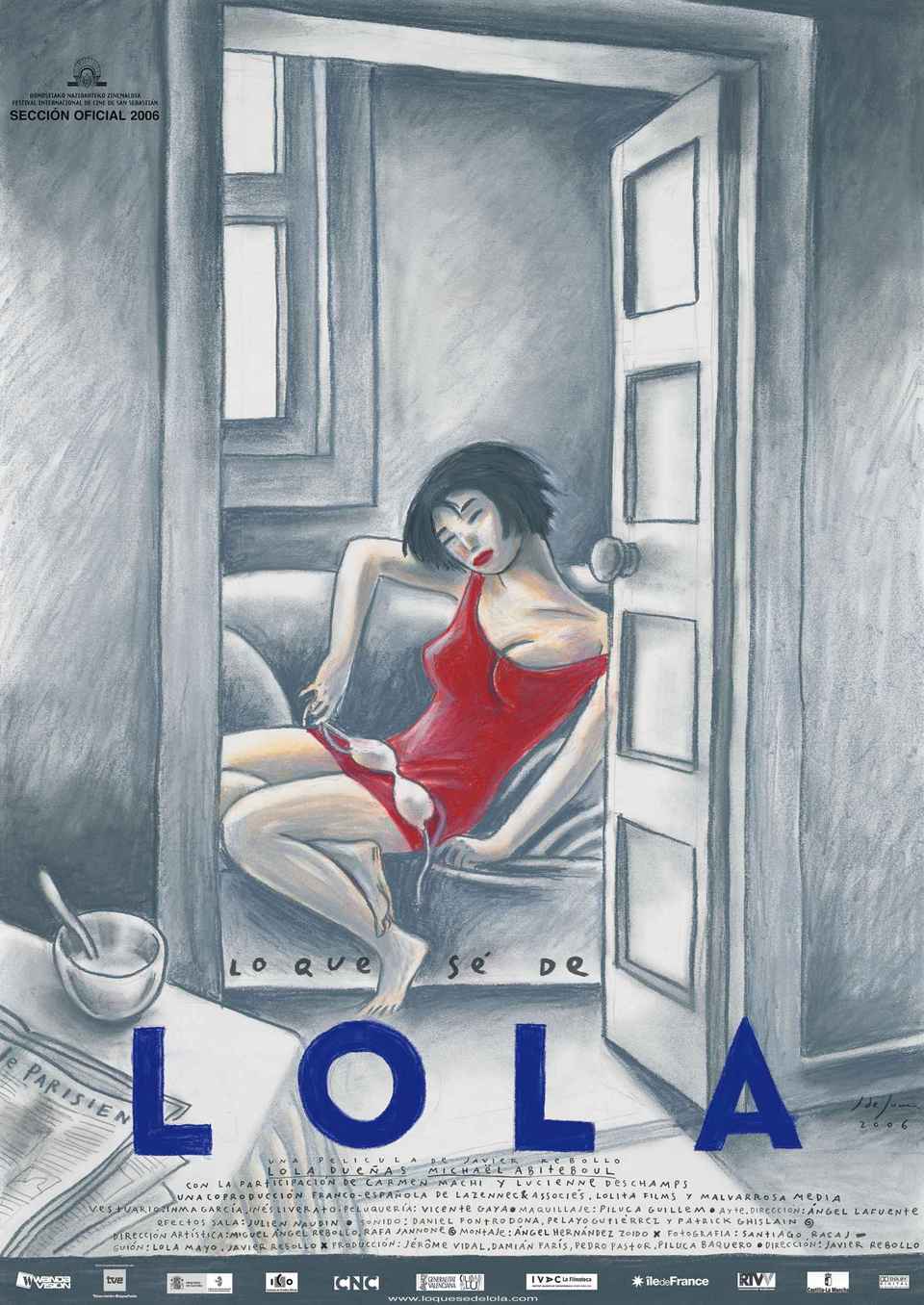 Cartel de Lo que sé de Lola - España