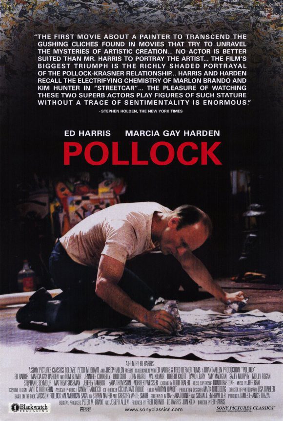 Cartel de Pollock. La vida de un creador - EEUU