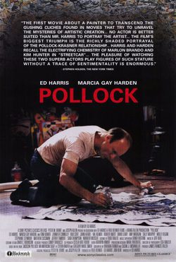 Cartel de Pollock. La vida de un creador