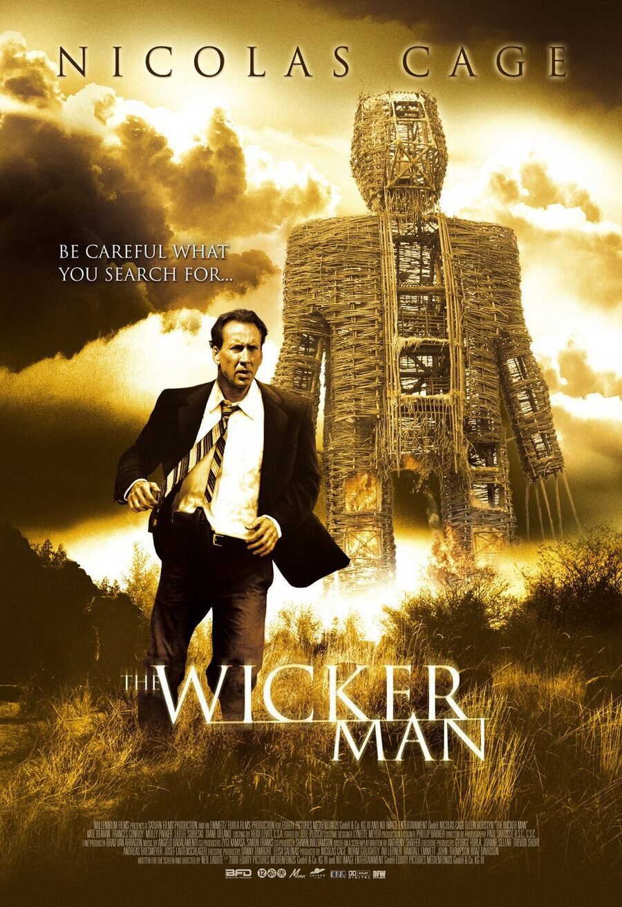 Cartel de Wicker Man - Estados Unidos