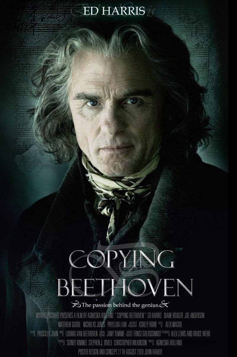 Cartel de Copying Beethoven - Estados Unidos