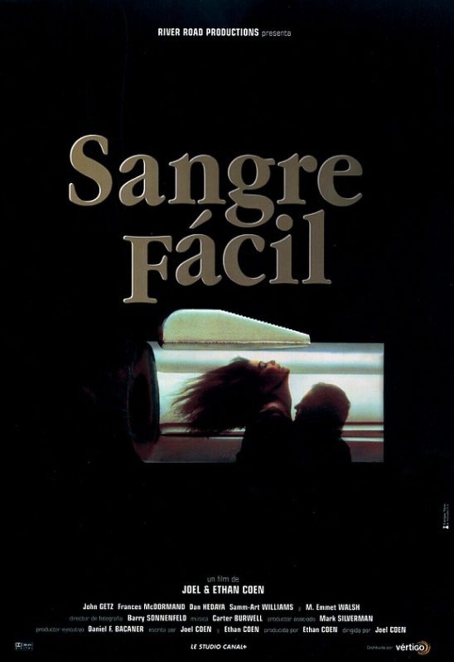 Cartel de Sangre Fácil - España