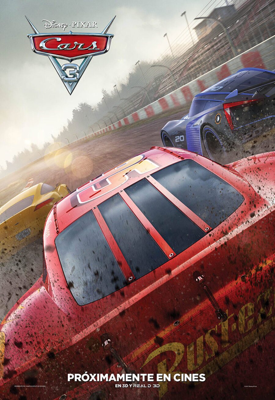 Cartel España de 'Cars 3'