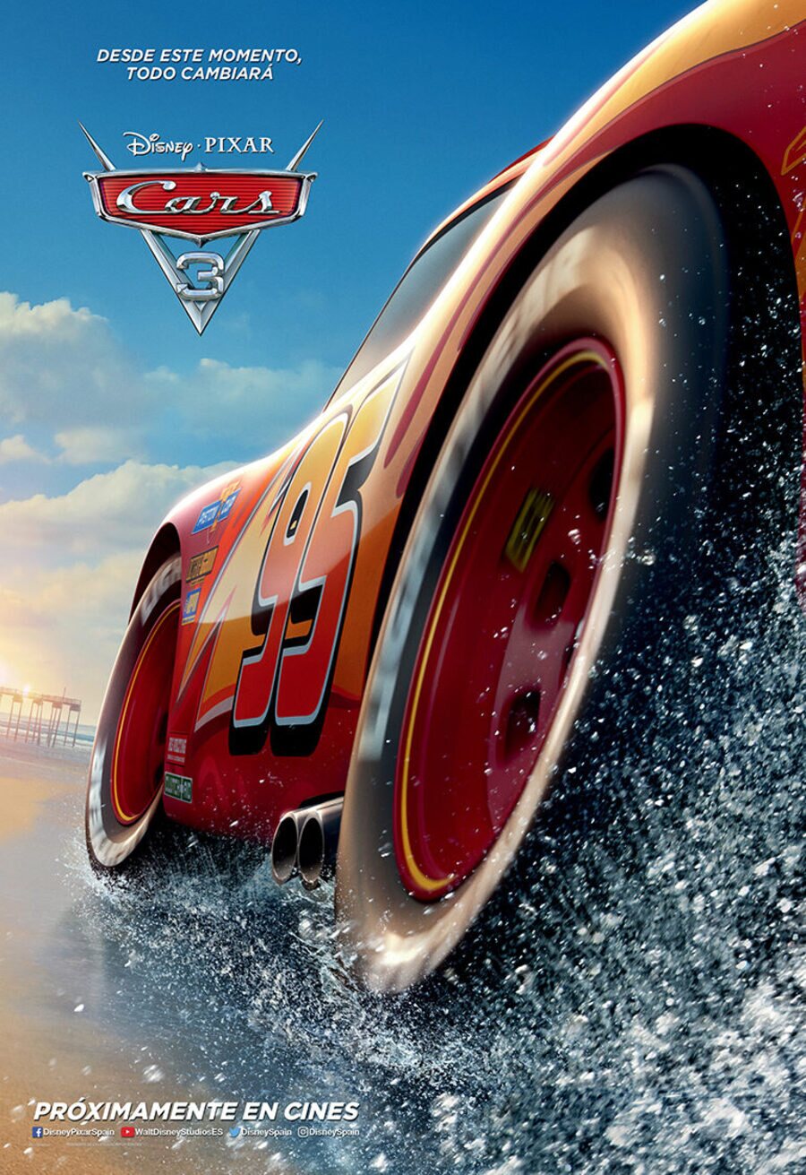 Cartel de Cars 3 - España #2