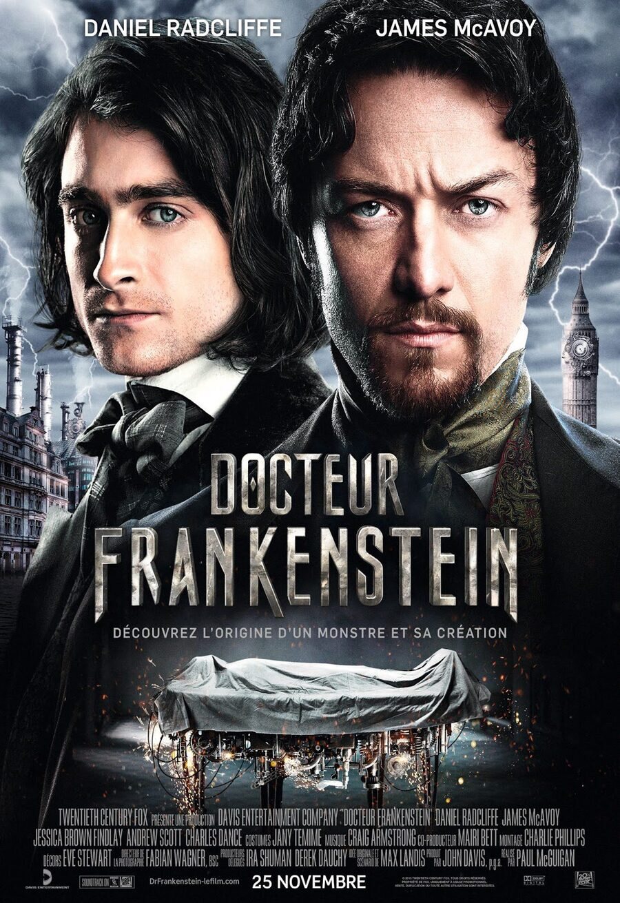 Cartel de Victor Frankenstein - Francia