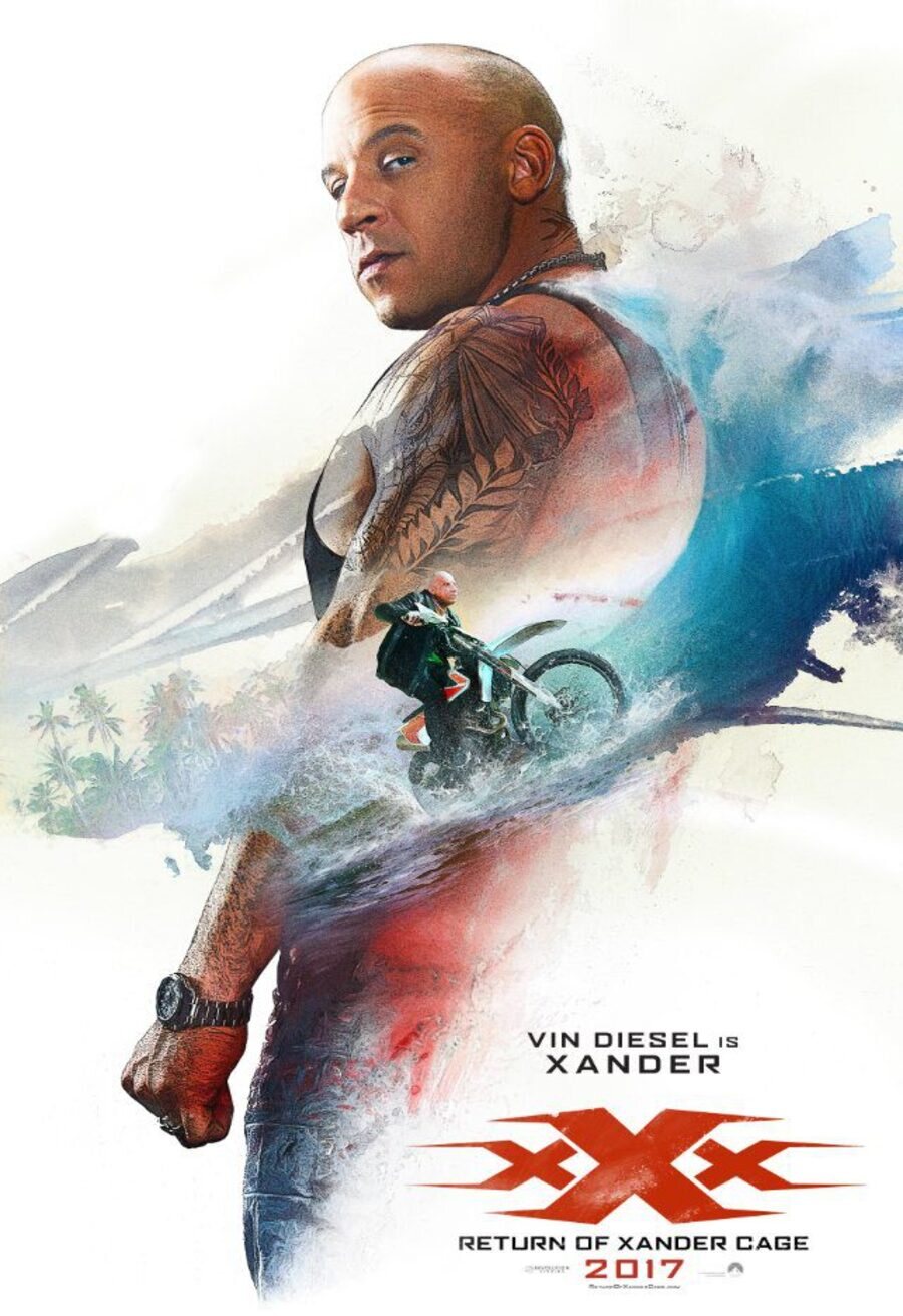 Cartel de xXx: Reactivated - Poster individual Vin Diesel