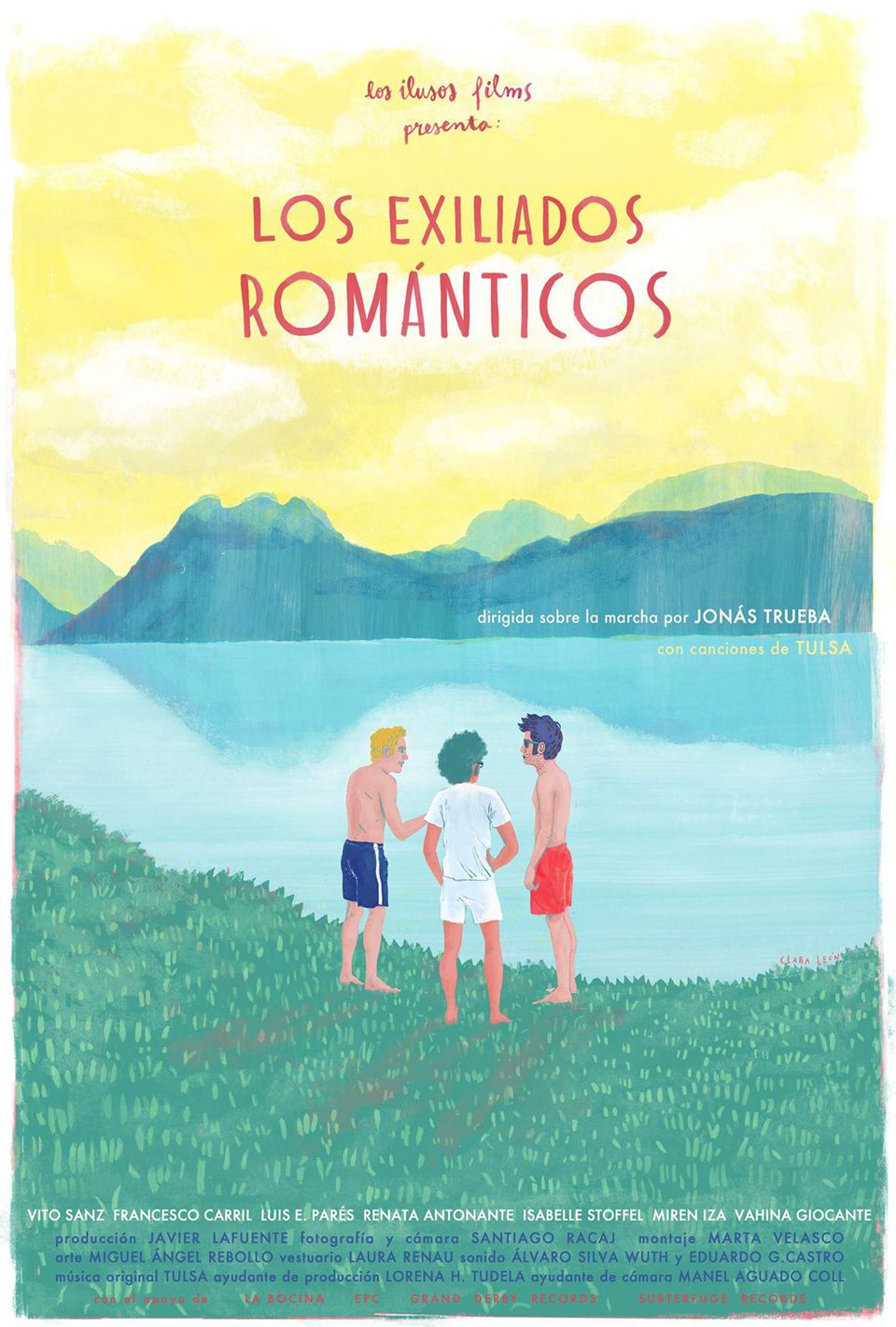 Cartel de Los exiliados románticos - Los exiliados románticos