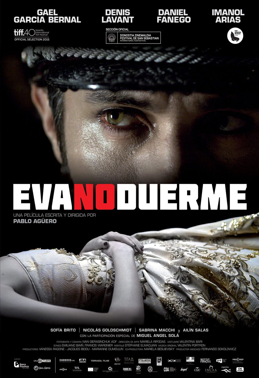 Cartel de Eva no duerme - Latinoamérica