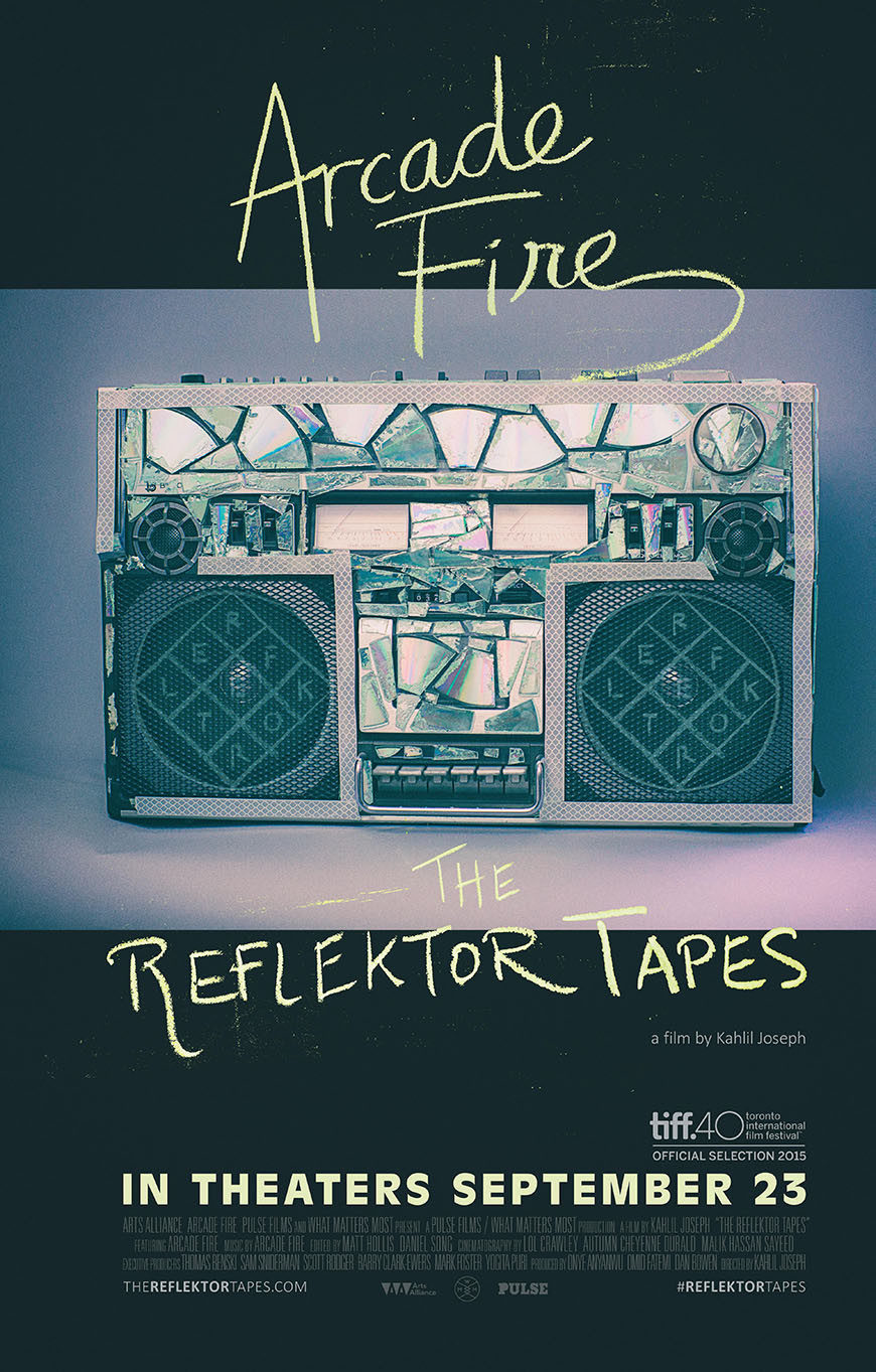 Cartel de The Reflektor Tapes - Estados Unidos