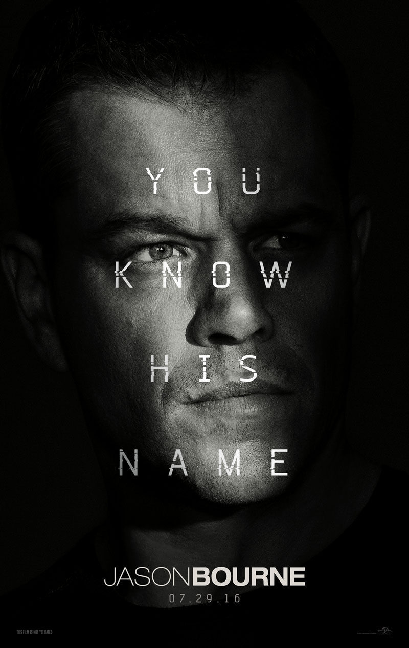 Cartel de Jason Bourne - EE.UU #2