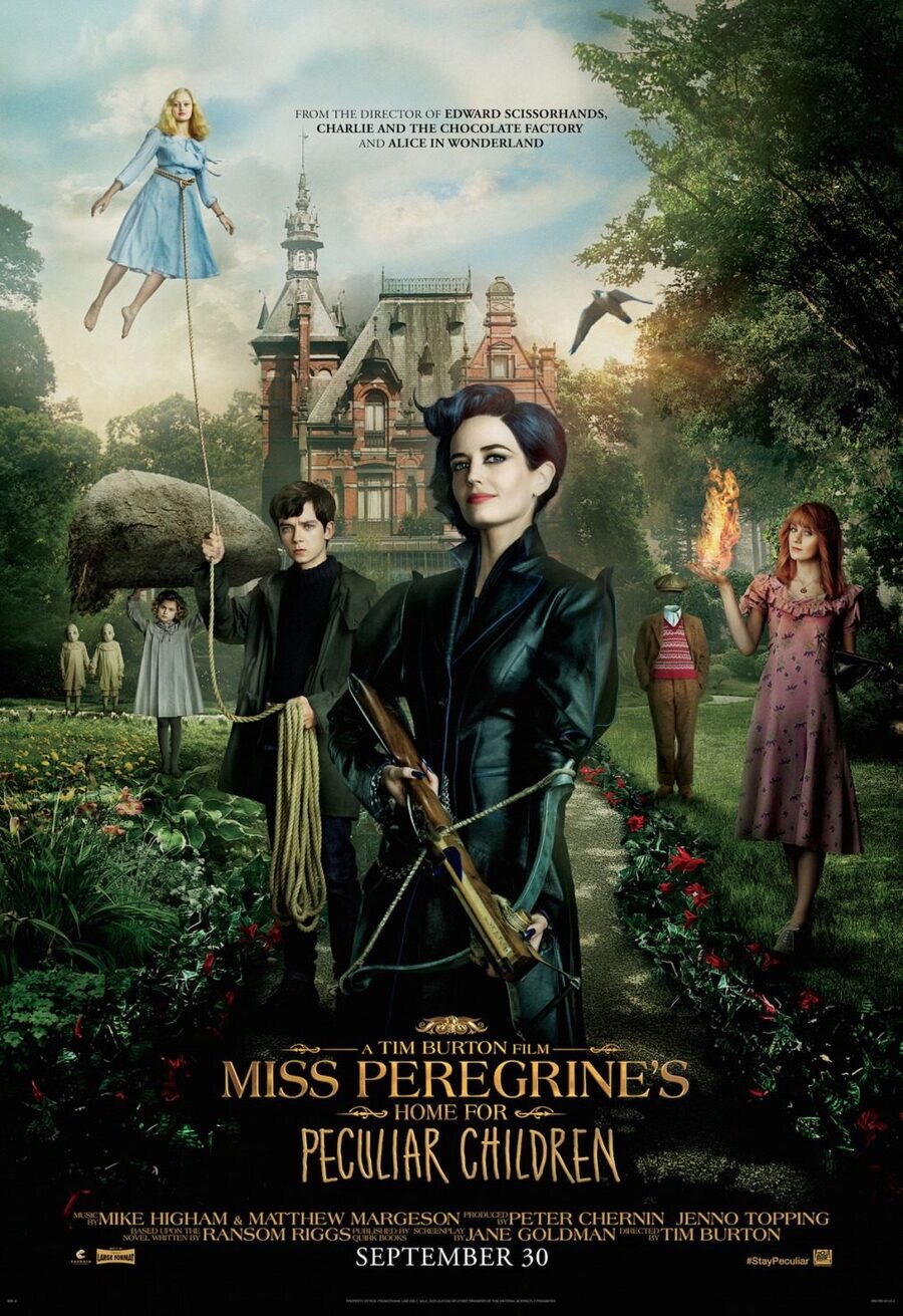 Cartel de El hogar de Miss Peregrine para niños peculiares - EE.UU.