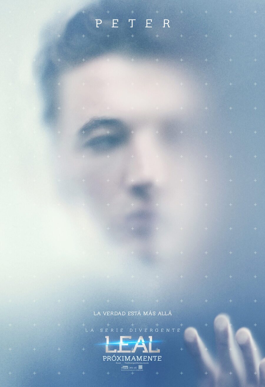 Cartel de La serie Divergente: Leal - Peter