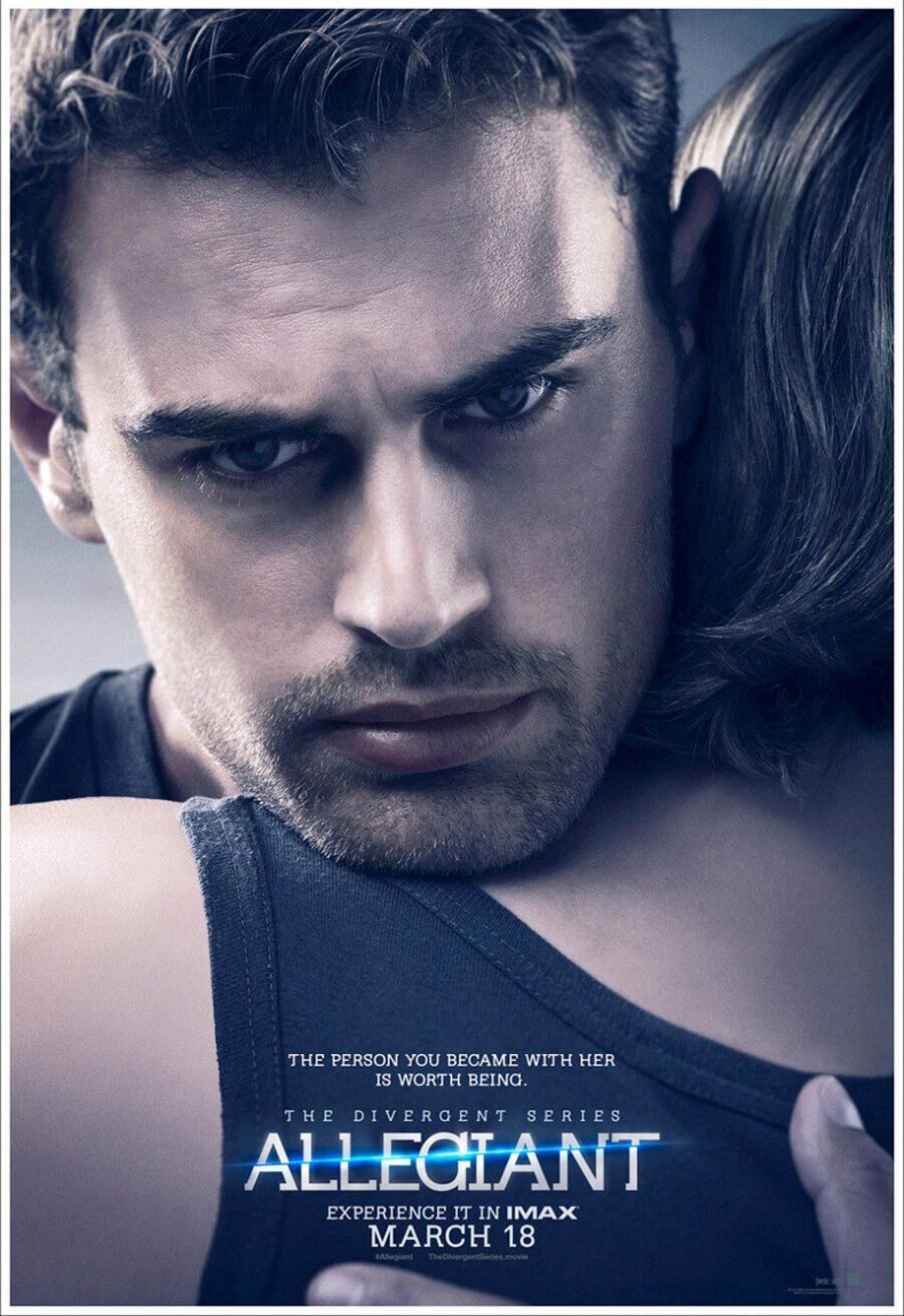Cartel de La serie Divergente: Leal - Abrazo Tris y Cuatro 2