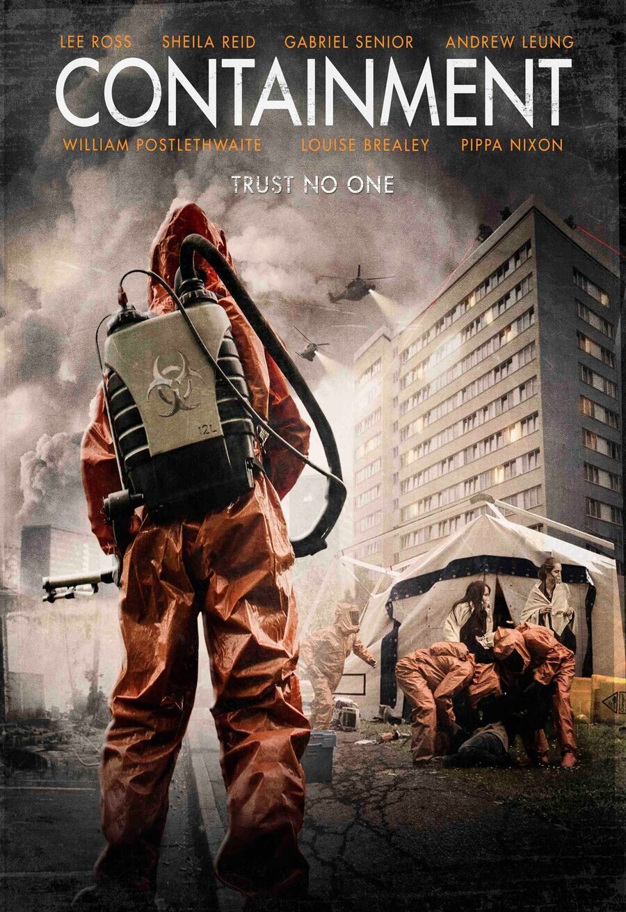 Cartel de Containment - Reino Unido