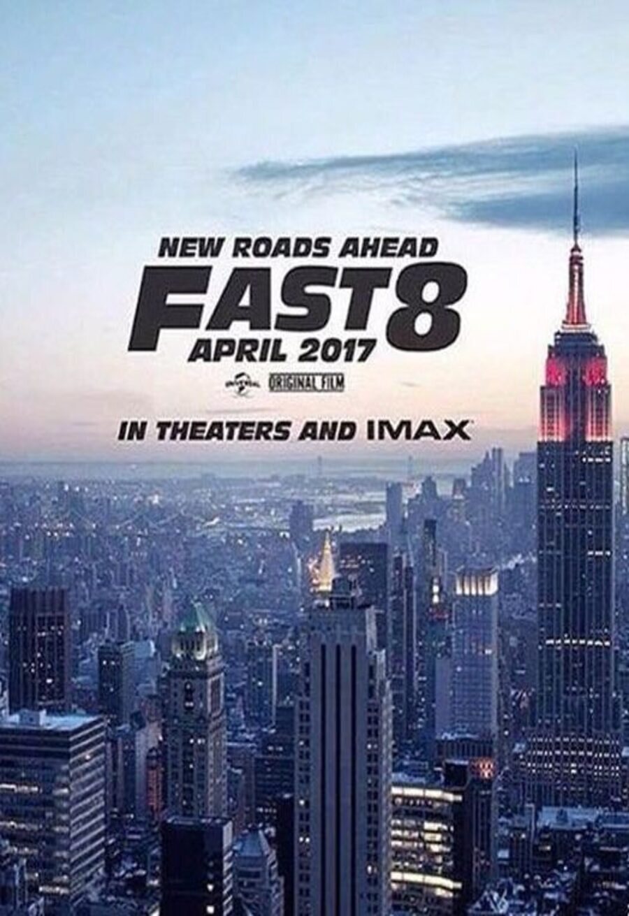 Cartel de Fast & Furious 8 - Internacional