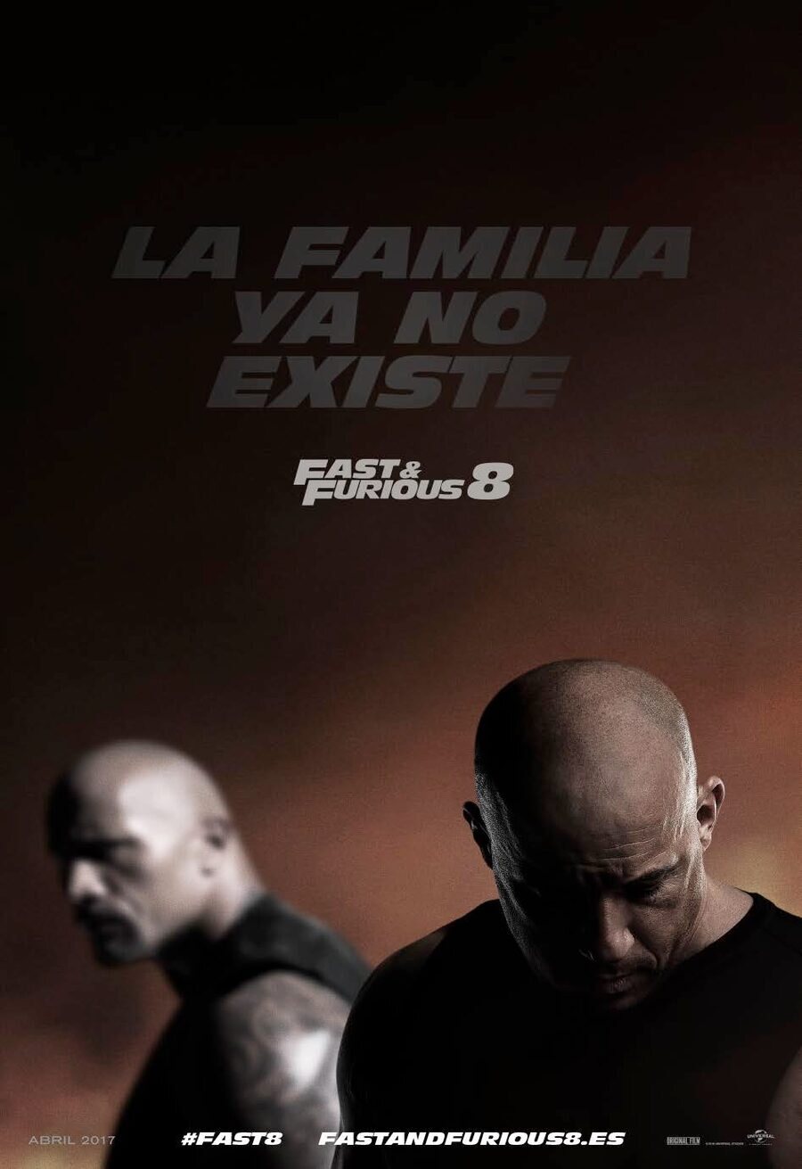 Cartel de Fast & Furious 8 - Cartel España