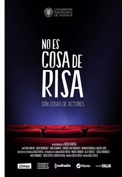 Cartel de No es cosa de risa