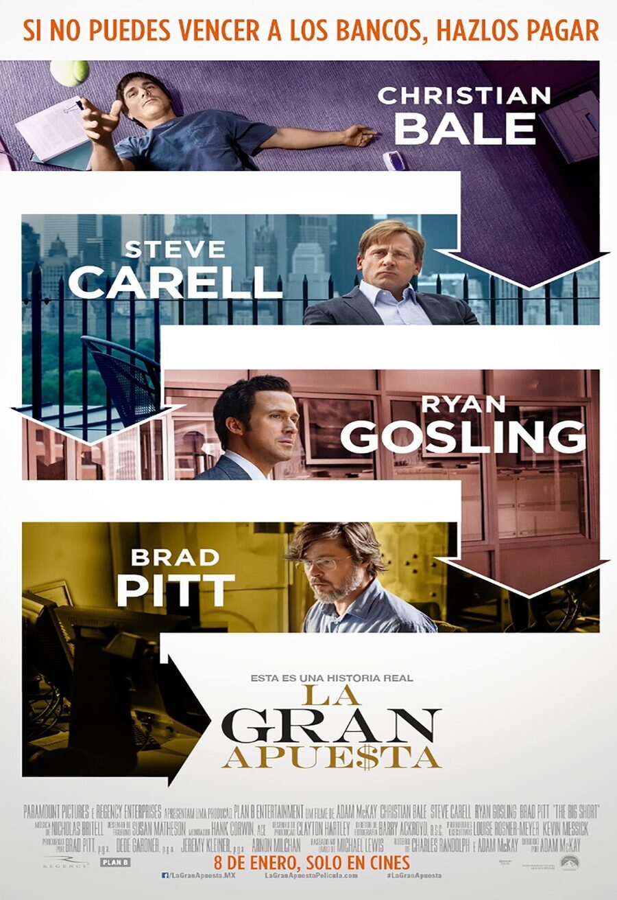 Cartel de La gran apuesta - México