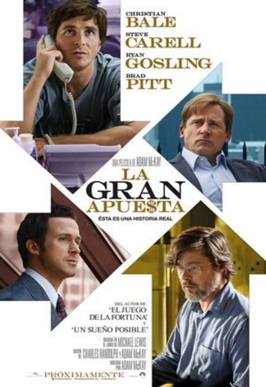 Cartel de La gran apuesta - Póster México