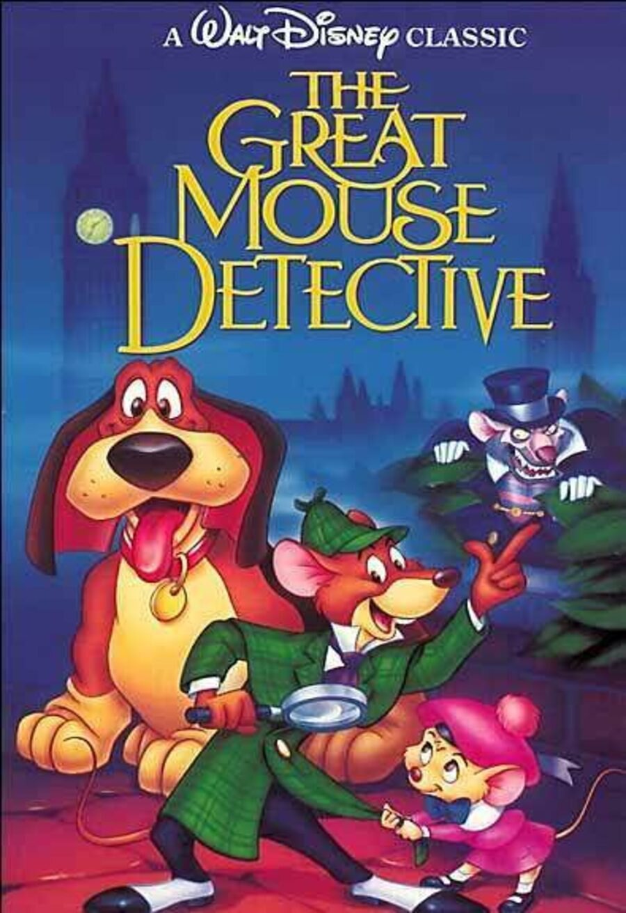 Cartel de Basil, el ratón superdetective - 'The Great Mouse Detective'