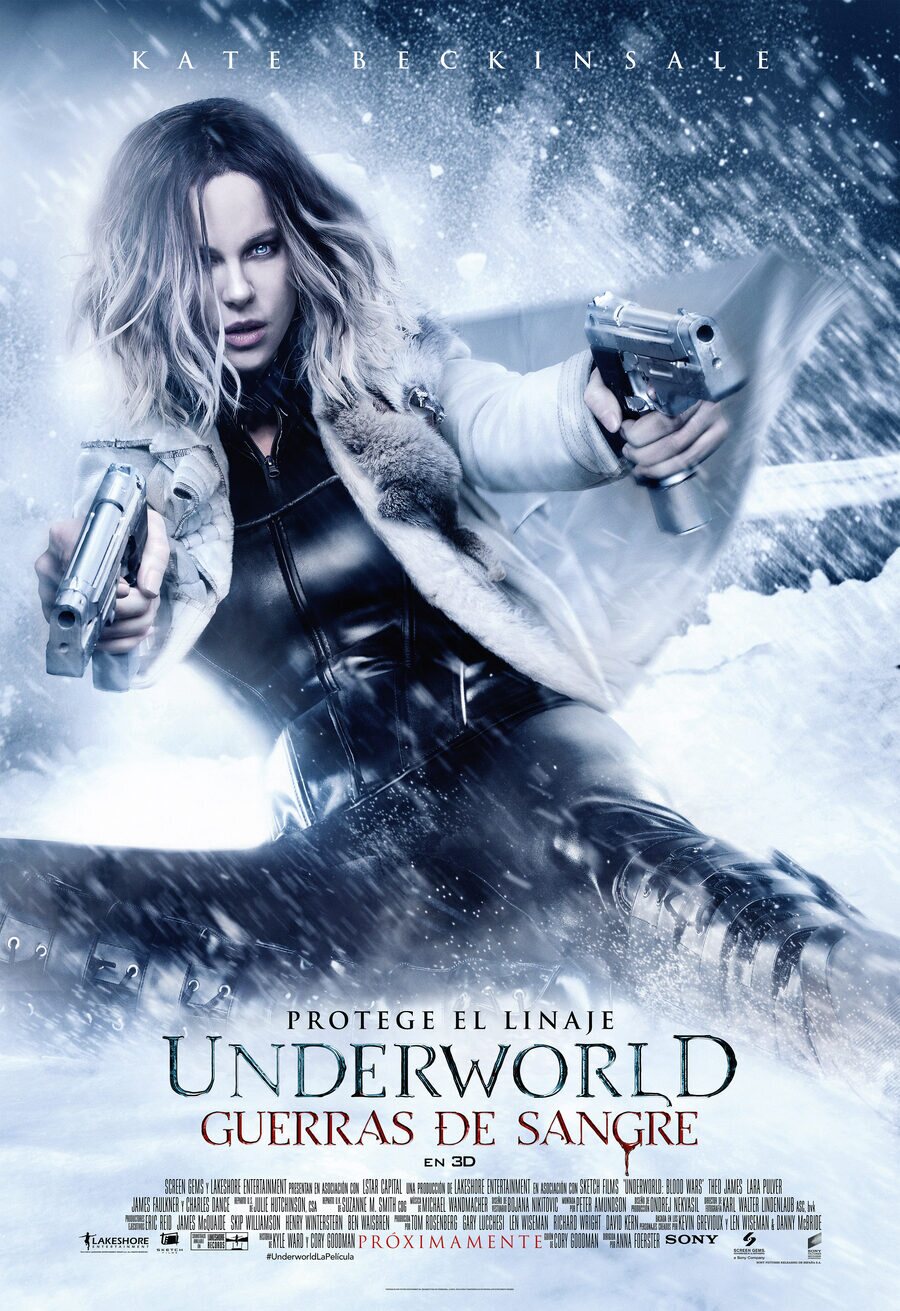 Cartel de Underworld: Guerras de sangre - España