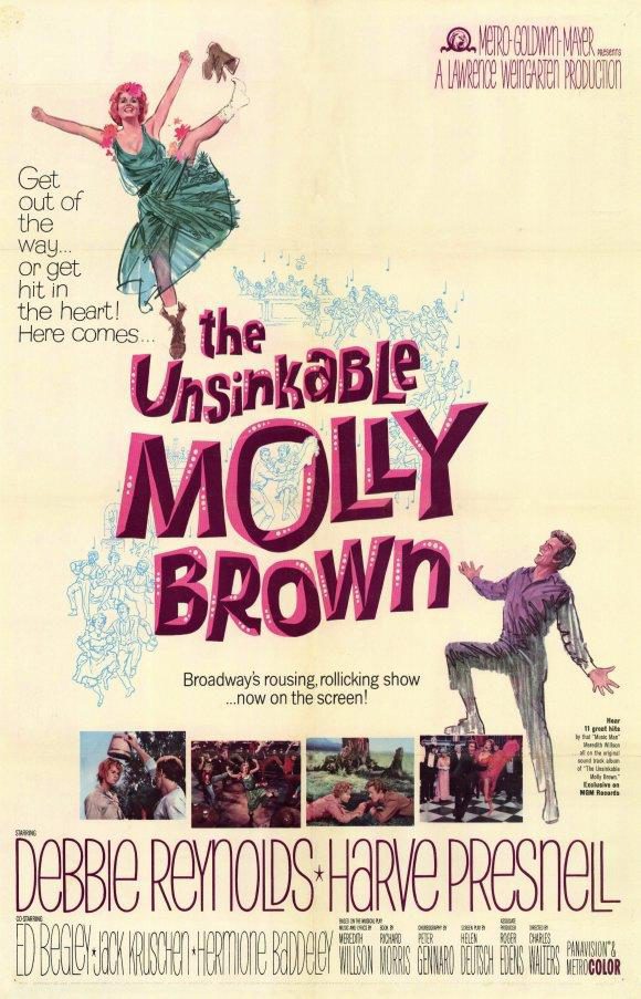 Cartel de Molly Brown, siempre a flote - EEUU