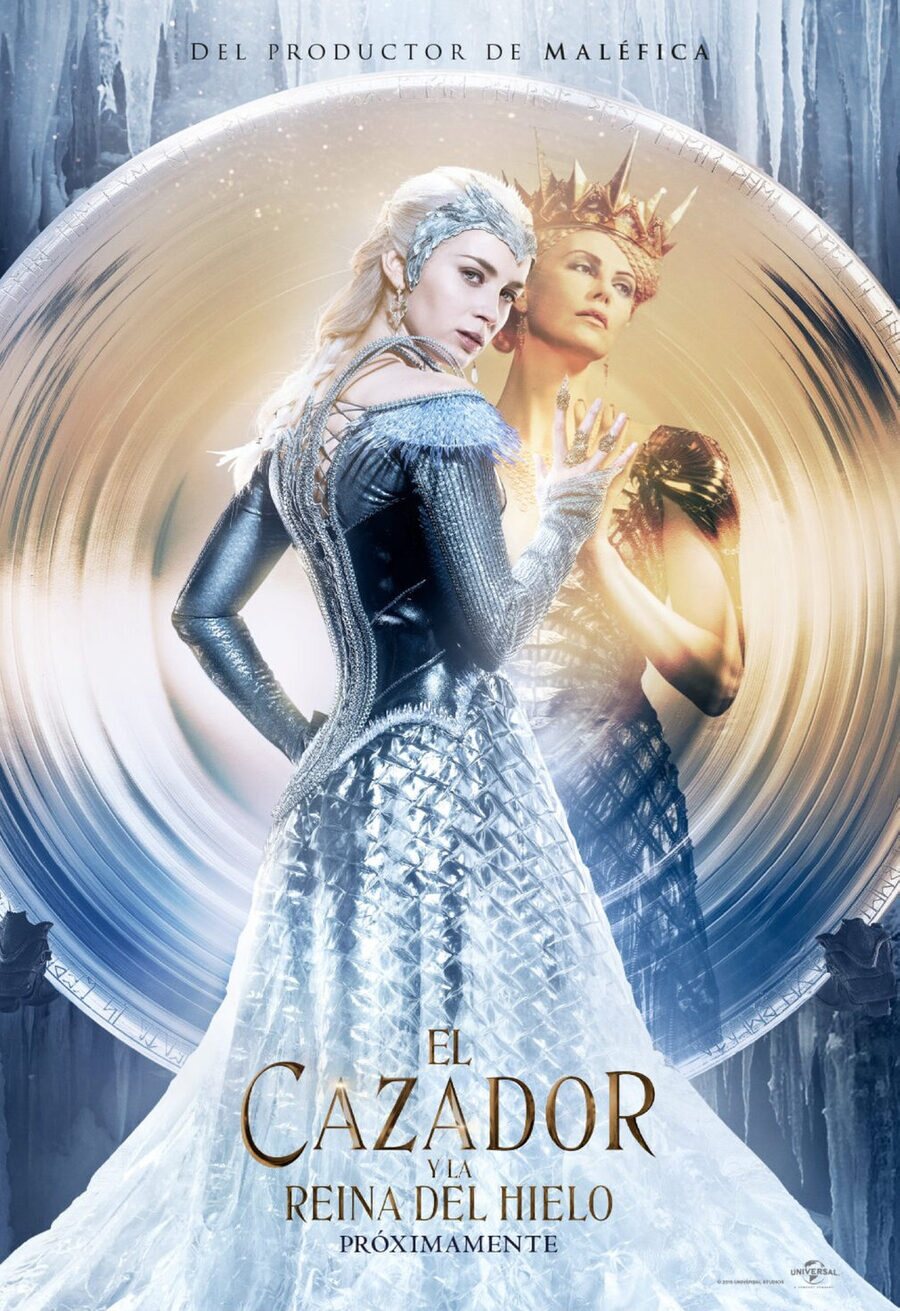 Cartel de Las crónicas de Blancanieves: El cazador y la reina del hielo - España