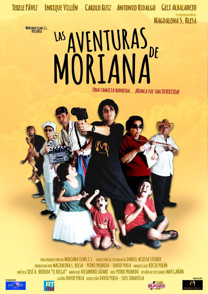 Cartel de Las aventuras de Moriana - España
