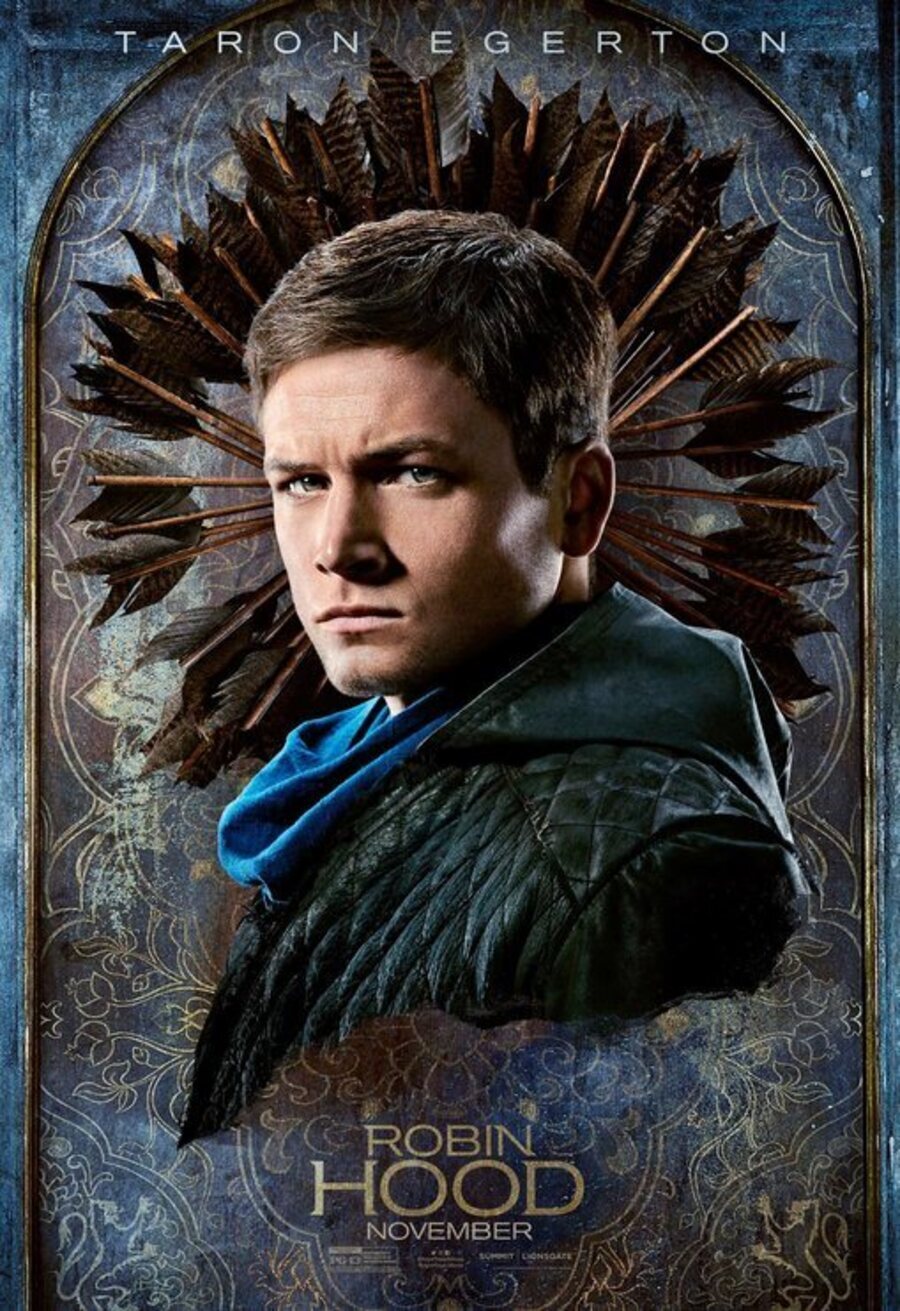 Cartel de Robin Hood - Póster Taron Egerton