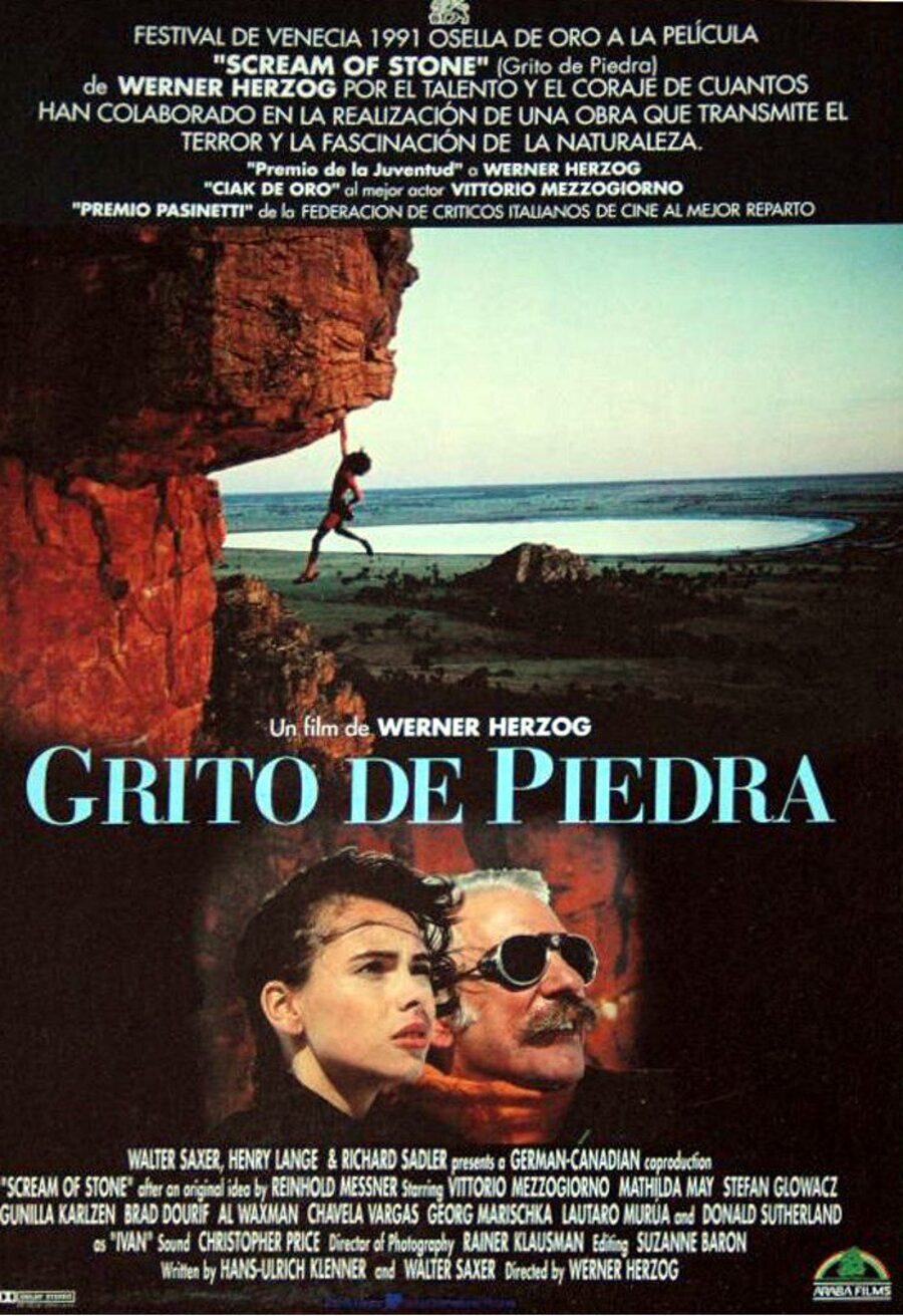 Cartel de Grito de piedra - España