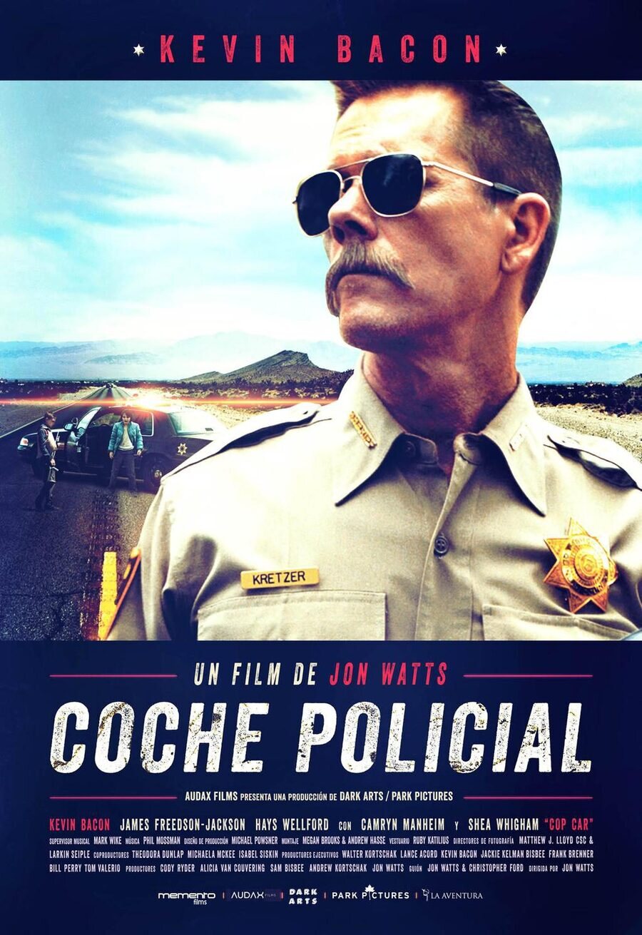 Cartel de Coche policial - España