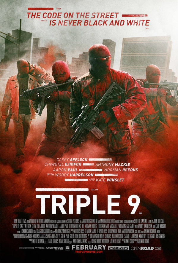 Cartel de Triple 9 - 'Triple 9'