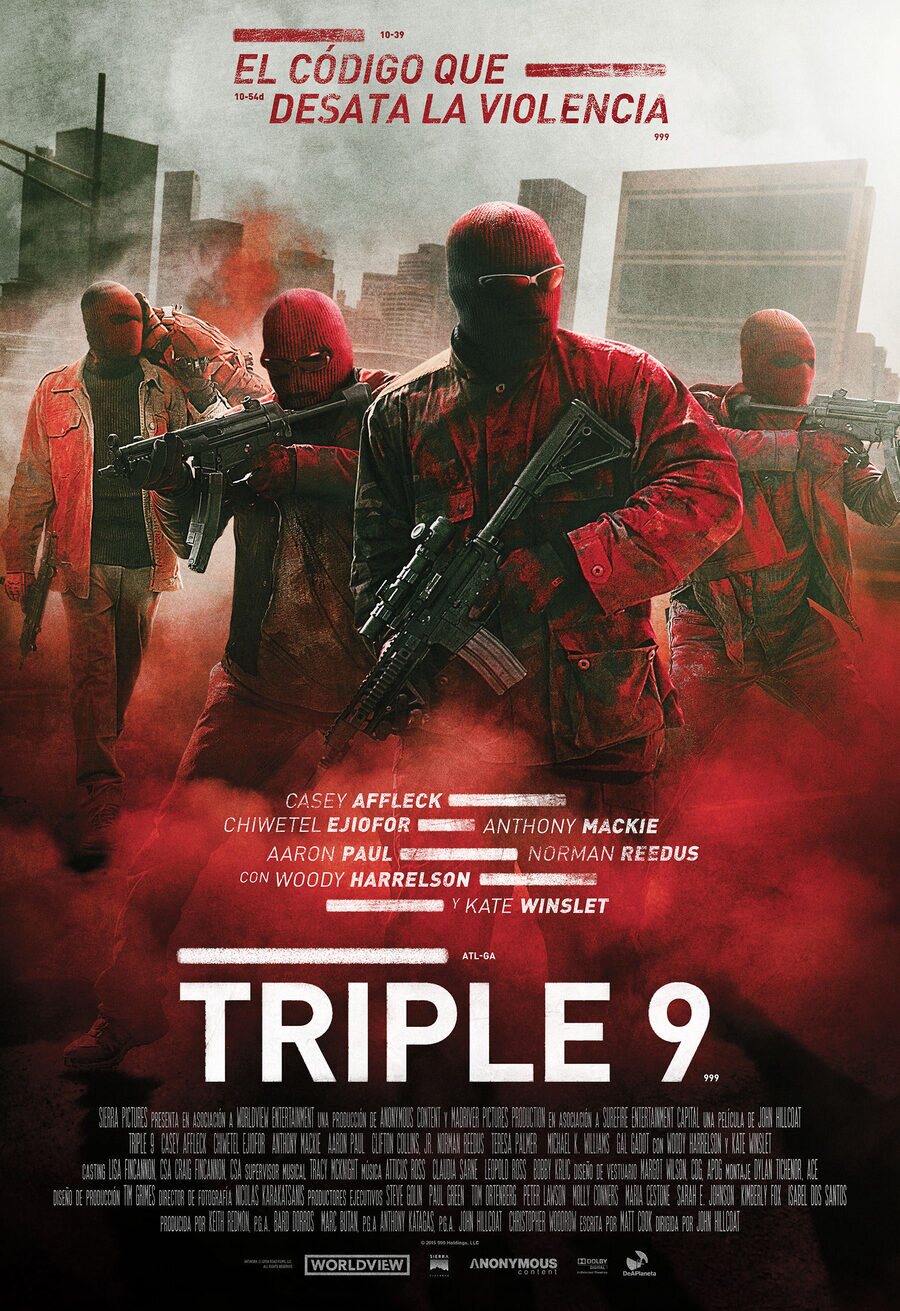 Cartel de Triple 9 - España