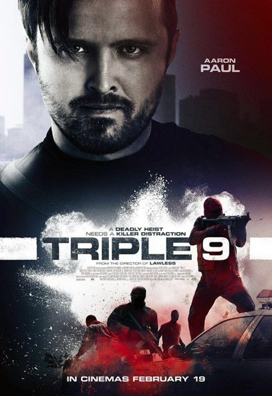 Cartel de Triple 9 - Aaron Paul
