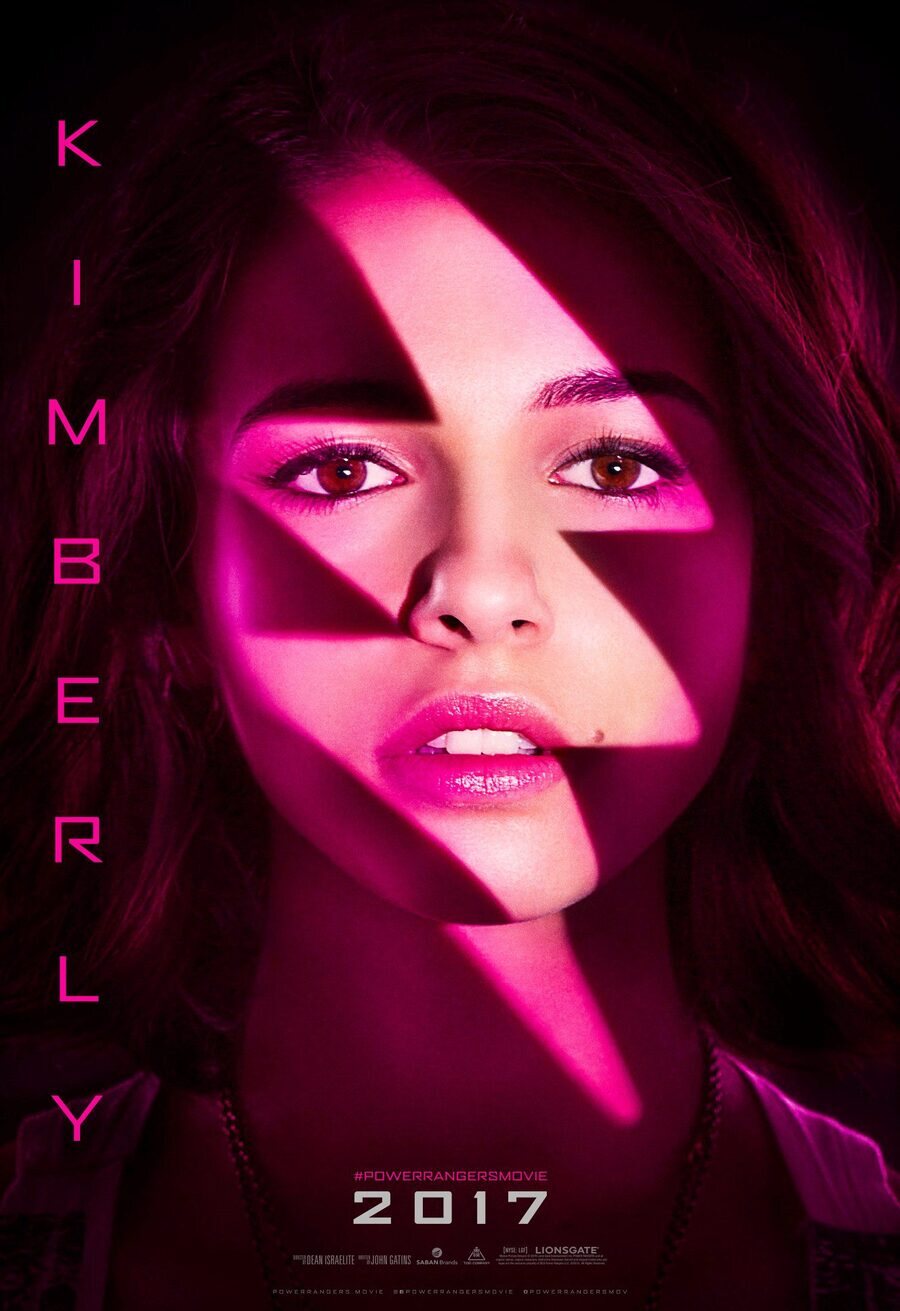 Cartel de Power Rangers - Teaser póster Kimberly