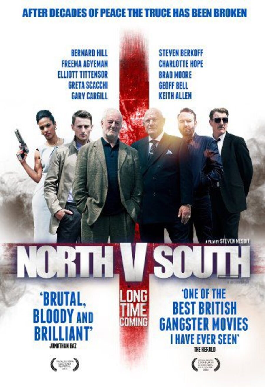 Cartel de North v South - Reino Unido