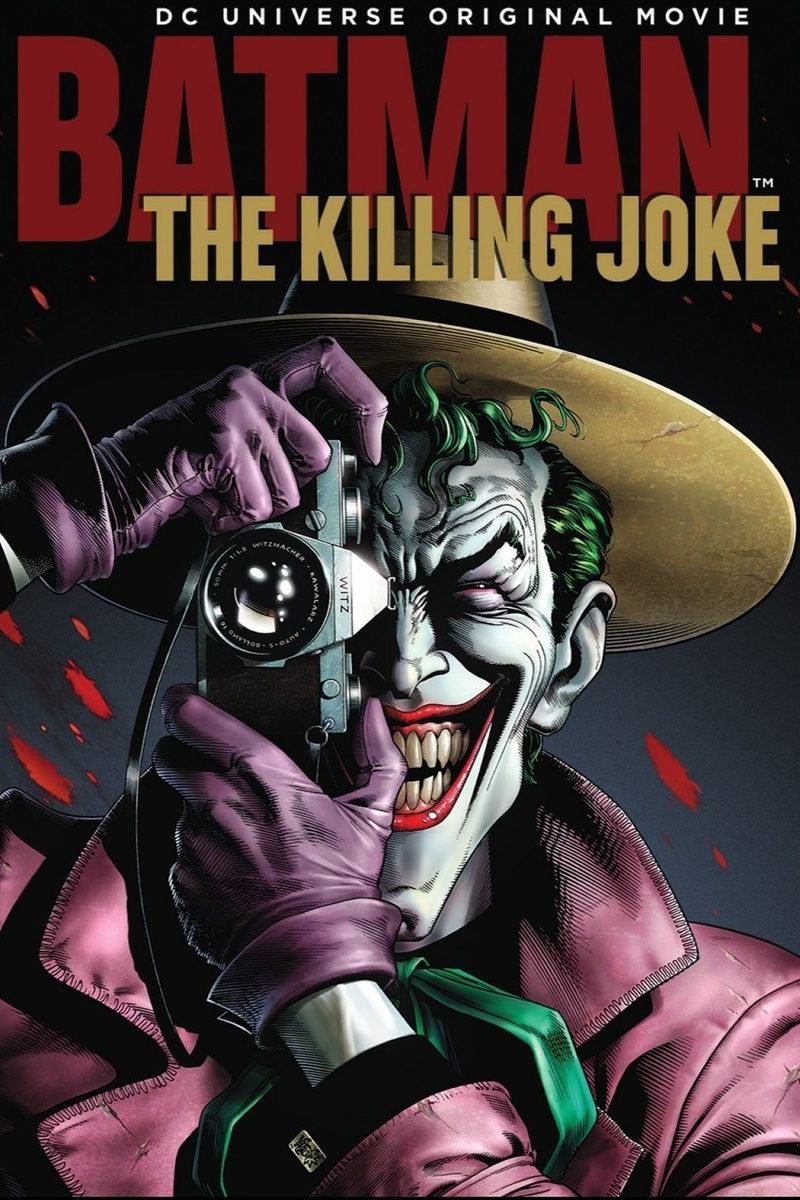 Cartel de Batman: La broma asesina - EEUU
