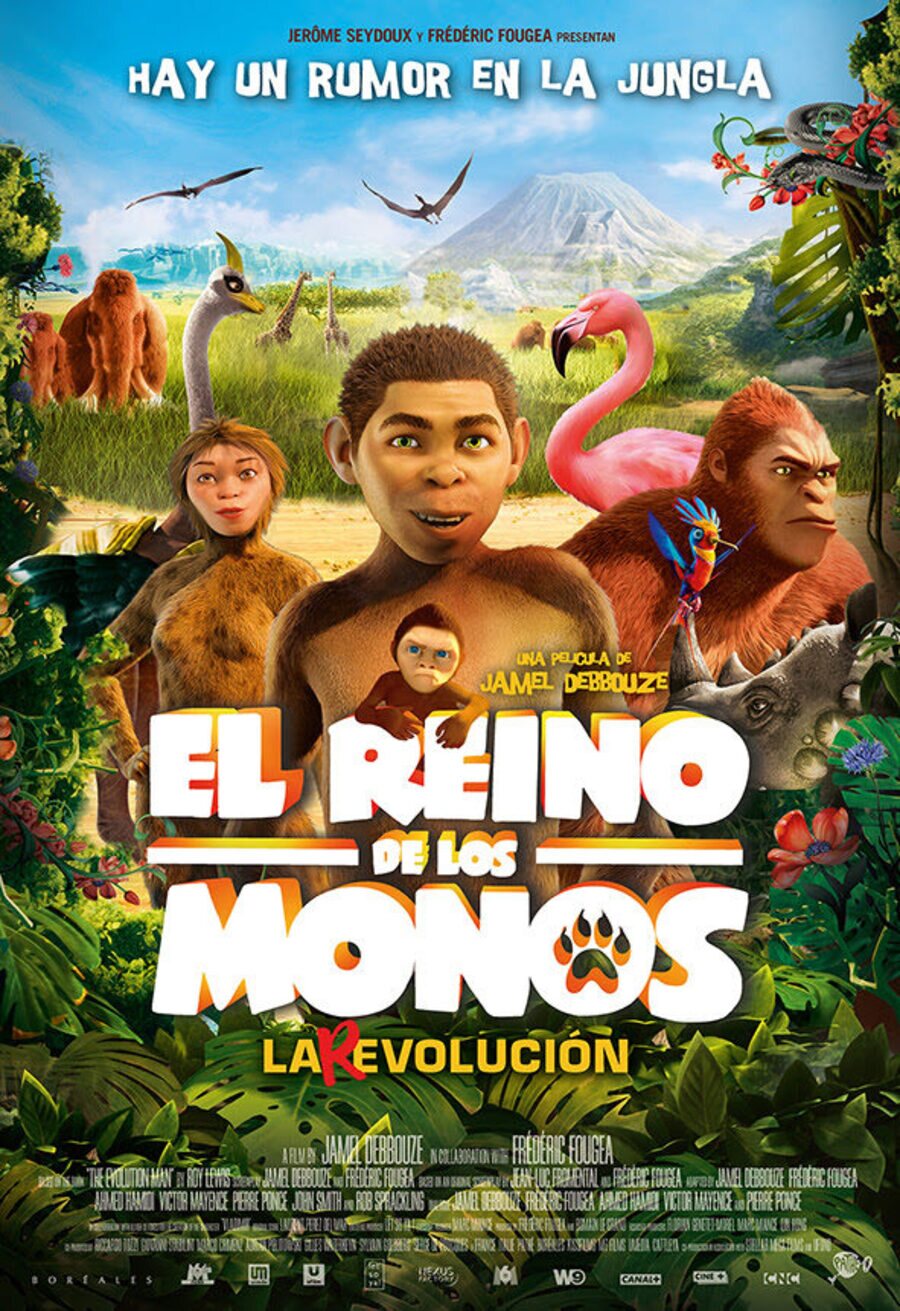 Cartel España de 'El reino de los monos'