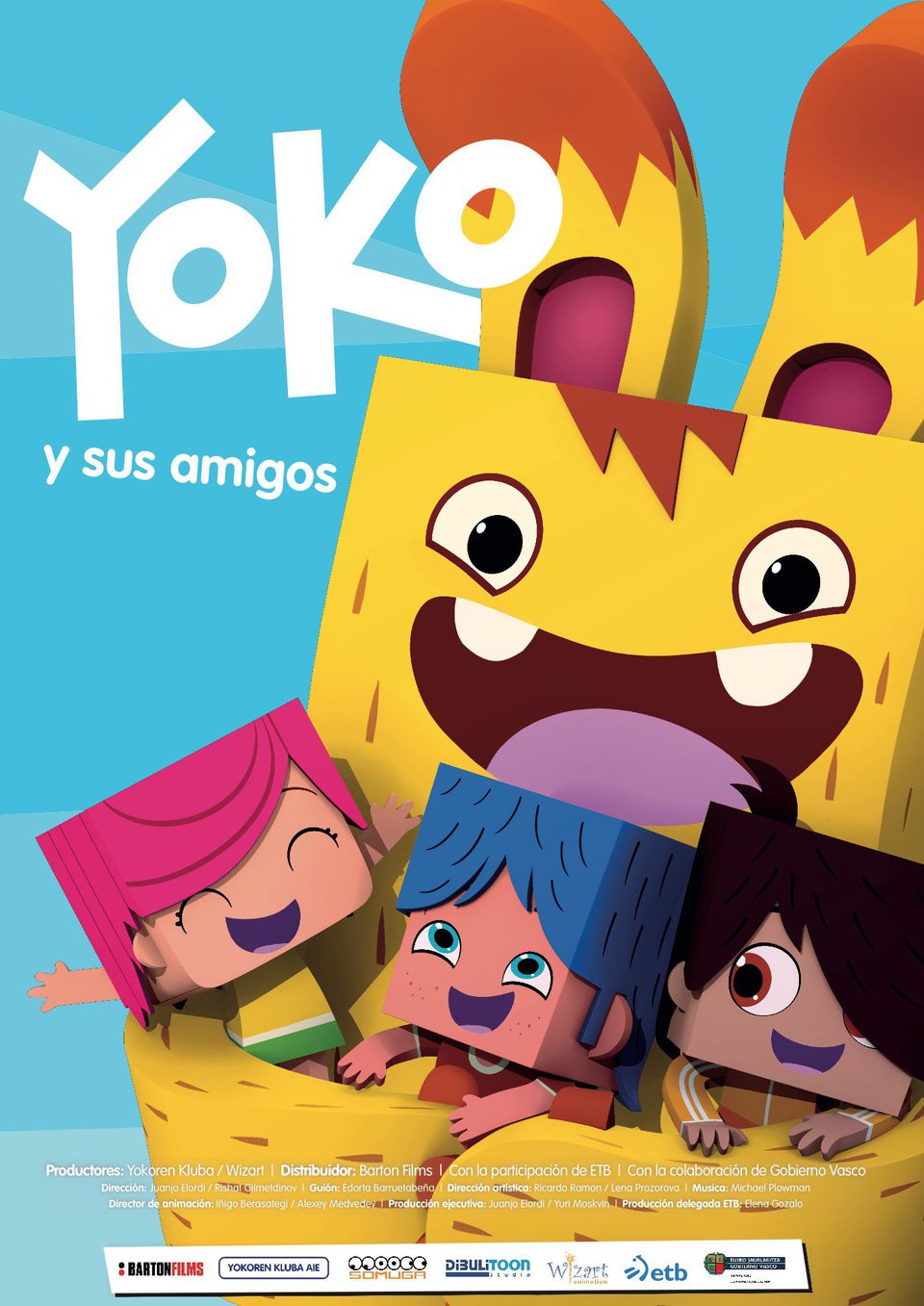 Cartel de Yoko y sus amigos - España