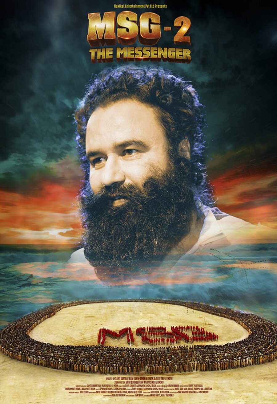 Cartel de MSG 2: The Messenger - India