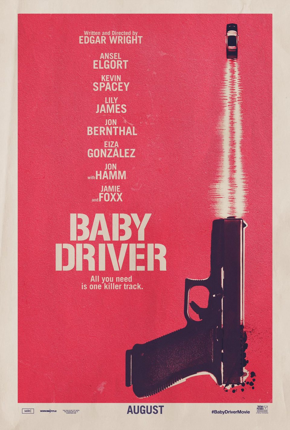 Cartel de Baby Driver - Internacional