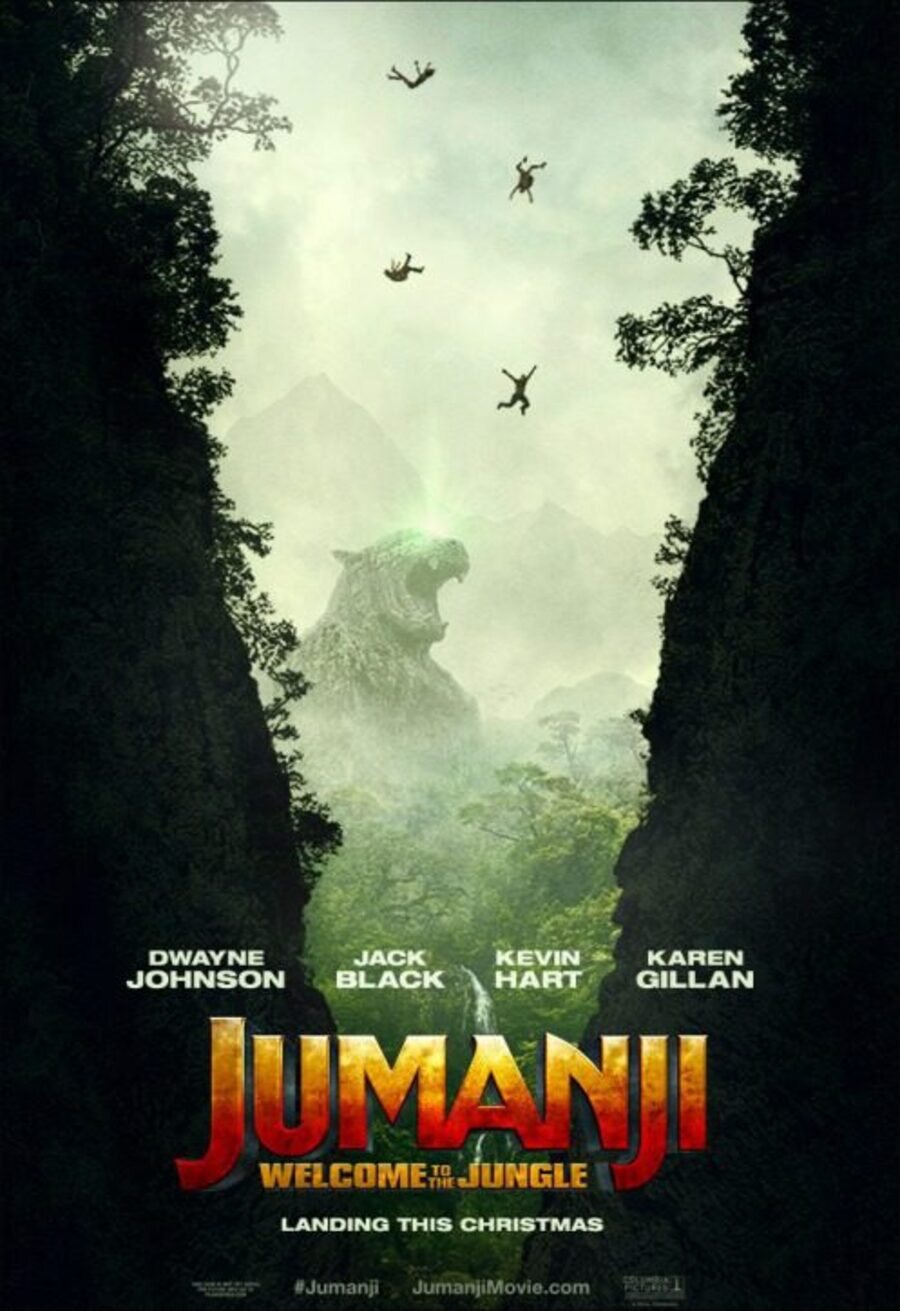 Cartel de Jumanji: Bienvenidos a la jungla - USA