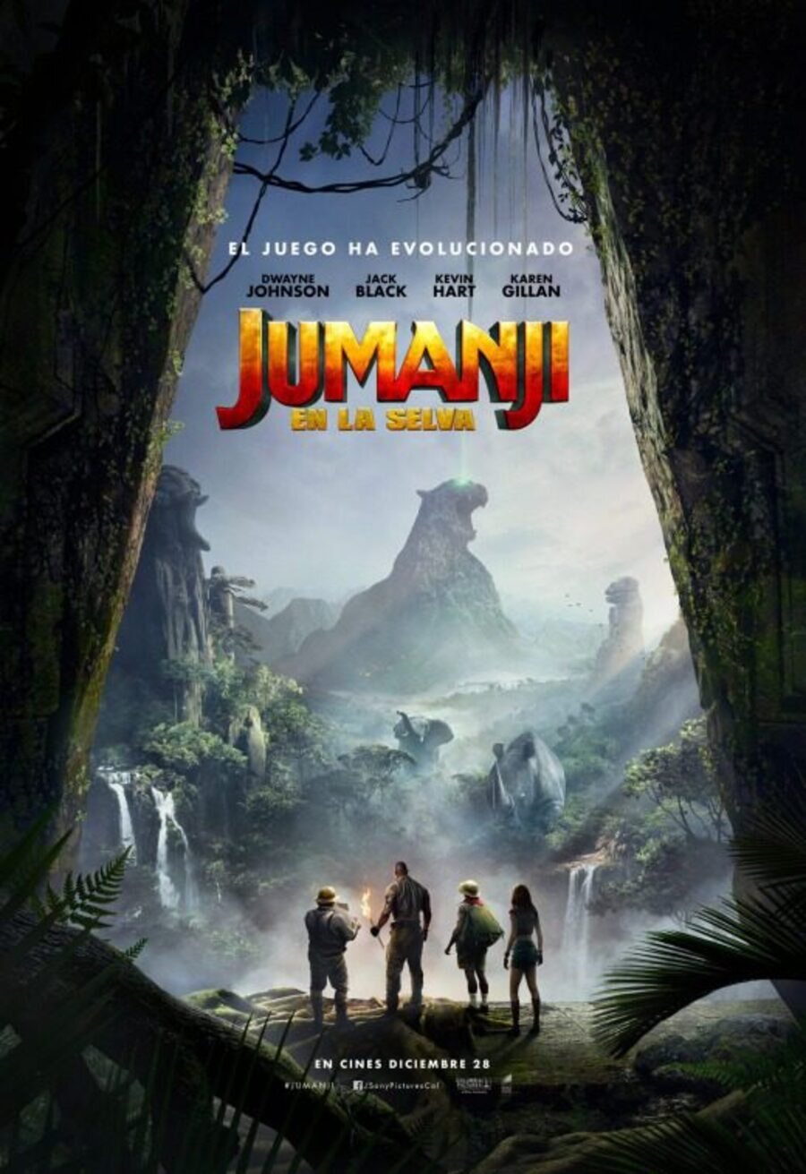 Cartel de Jumanji: Bienvenidos a la jungla - México