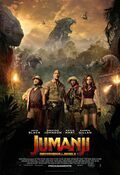 Cartel de Jumanji: Bienvenidos a la jungla