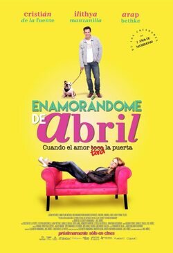 Cartel de Enamorándome de abril