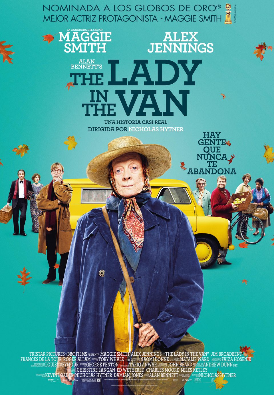 Cartel de The Lady in the Van - España
